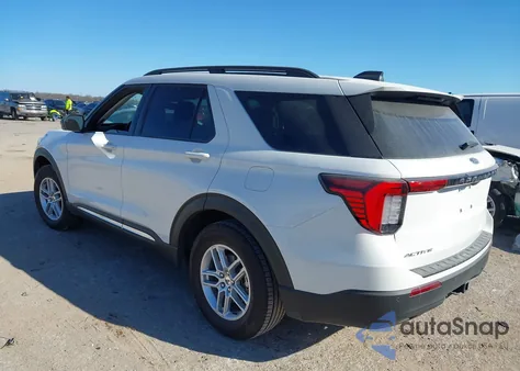 2025 Ford Explorer Active from USA, damaged, VIN 1FMUK7DH9SGC01602